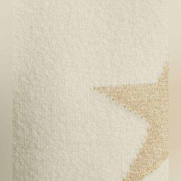 Women’s Skies Are Blue Lurex Star Crew Neck Sweater‎ In Size Medium - Picture 3 of 6